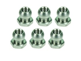 3RACING TA05-07/S 64 Ti 4.75mm Ball Connector Set For TA-05 IFS TA05-R - TA05-07/S