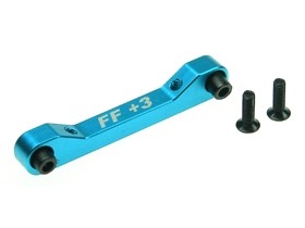 3RACING   TA05-10/3/LB Front Aluminum Suspension Mount (FF/3 Degree) For TAMIYA TA-05 IFS TA05-R - TA05-10/3/LB