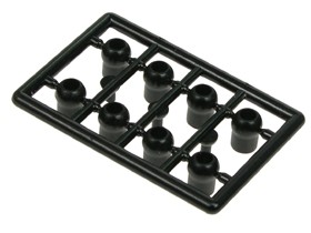 3RACING  TA05-10PB Nylon Pivot Ball   For TAMIYA TA-05 IFS TA05-R - TA05-10PB