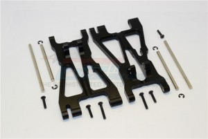 GPM RACING SAV1055 ALLOY FRONT/REAR ADJUSTABLE LOWER ARM HPI Savage XL Flux 112617 - SAV1055-BK