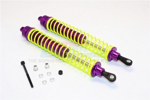 GPM RACING SAV13170  ALLOY FRONT/REAR ADJUSTABLE SPRING DAMPER (170MM) HPI Savage XL Flux 112617 - SAV13170-P-Y-BEBK