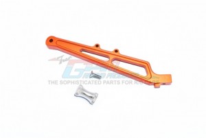 GPM RACING MAF016RA ALUMINUM REAR CHASSIS BRACE & COLLAR ARRMA 1/7 4WD INFRACTION / LIMITLESS  6S BLX ALL-ROAD STREET BASH-ARA109001 - ORANGE - MAF016RA-OR