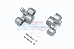 GPM RACING MAKX021 ALUMINUM FRONT KNUCKLE For ARRMA 1/5 4WD KRATON 8S BLX MONSTER TRUCK ARA110002 - GUN SIVLER - MAKX021-GS