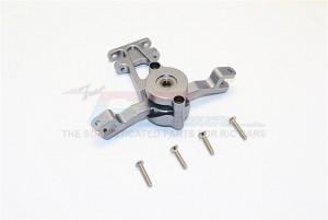 GPM ER048 ALUMINIUM STEERING ASSEMBLY  TRAXXAS E-REVO - Gun silver - ER048-GS