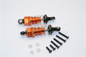 GPM RACING ADP060 PLASTIC BALL TOP DAMPER (60MM) WITH WASHERS & SCREWS 1/10 TOURING CAR - ADP060-OR-S-BEBK