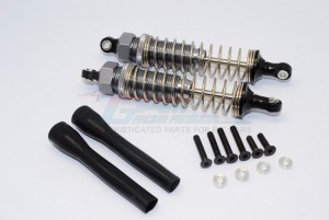 GPM RACING ADP090 PLASTIC BALL TOP DAMPER 90MM WITH DUST-PROOF BLACK PLASTIC  COVER - ADP090-S-S-BEBK