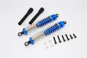 GPM RACING ADP110 PLASTIC BALL TOP DAMPER (110MM) WITH DUST-PROOF BLACK PLASTIC COVER - ADP110-BK-S-BEBK