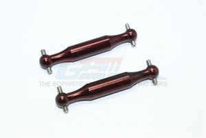 GPM RACING DT3158A ALUMINUM REAR DOGBONE POLISHED  For TAMIYA DT-03 - DT3158A-BR