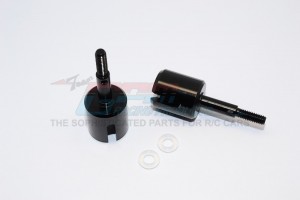 GPM RACING DT3039 ALUMINIUM WHEEL JOINT For TAMIYA DT-03 - DT3039-BK