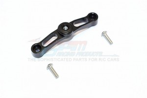 GPM ER048A ALUMINIUM STEERING HOLDER TRAXXAS E-REVO - Black - ER048A-BK