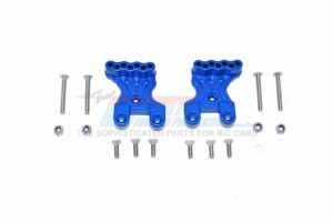 GPM CC2028 ALUMINUM FRONT SHOCK MOUNT 1/10 RC TAMIYA CC-02 - BLUE - CC2028-B