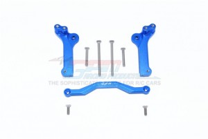 GPM TXMS030 ALUMINUM REAR SHOCK MOUNT 1/10 TRAXXAS MAXX Monster Truck RC - BLUE - TXMS030-B