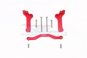 GPM TXMS030 ALUMINUM REAR SHOCK MOUNT 1/10 TRAXXAS MAXX Monster Truck RC - RED - TXMS030-R