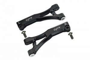 GPM MAF054 ALUMINUM FRONT UPPER ARMS AR330215 For TYPHON / INFRACTION / LIMITLESS - BLACK - MAF054-BK