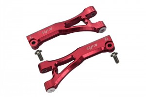 GPM MAF054 ALUMINUM FRONT UPPER ARMS AR330215 For TYPHON / INFRACTION / LIMITLESS - RED - MAF054-R