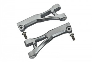 GPM MAF054 ALUMINUM FRONT UPPER ARMS AR330215 For TYPHON / INFRACTION / LIMITLESS - SILVER - MAF054-S