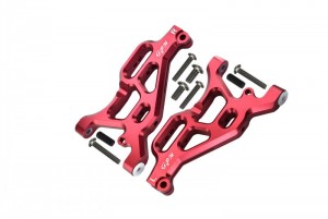 GPM MAF055 ALUMINUM FRONT LOWER ARMS  AR330503 For ARRMA TYPHON / INFRACTION / LIMITLESS - RED - MAF055-R