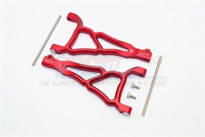 ALUMINIUM FRONT UPPER SUSPENSION ARM TRAXXAS E-REVO - Red - ER054-R
