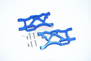 GPM MAF056 ALUMINUM REAR LOWER ARMS  For TYPHON / INFRACTION / LIMITLESS - BLUE - MAF056-B