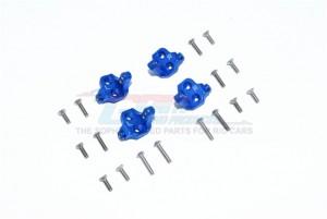 GPM CC2034M ALU CENTER AXLE MOUNT SET FOR SUSPENSION LINKS TAMIYA RC CC02 CC-02 - BLUE - CC2034M-B