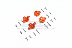 GPM CC2034M ALU CENTER AXLE MOUNT SET FOR SUSPENSION LINKS TAMIYA RC CC02 CC-02 - ORANGE - CC2034M-OR