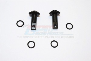 STEEL DIFFERENTIAL OUTPUT GEARS TRAXXAS E-REVO - Black - ER1200S/G1-BK