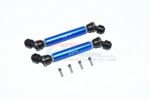 GPM CP037SA ALUMINIUM FRONT And REAR CVD DRIVE SHAFT 1/10 4WD CAPRA 1.9 UNLIMITED TRAIL BUGGY AXI0304 - BLUE - CP037SA-B