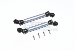 GPM CP037SA ALUMINIUM FRONT And REAR CVD DRIVE SHAFT 1/10 4WD CAPRA 1.9 UNLIMITED TRAIL BUGGY AXI0304 - GUN SILVER - CP037SA-GS