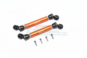 GPM CP037SA ALUMINIUM FRONT And REAR CVD DRIVE SHAFT 1/10 4WD CAPRA 1.9 UNLIMITED TRAIL BUGGY AXI0304 - ORANGE - CP037SA-OR