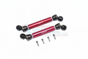 GPM CP037SA ALUMINIUM FRONT And REAR CVD DRIVE SHAFT 1/10 4WD CAPRA 1.9 UNLIMITED TRAIL BUGGY AXI0304 - RED - CP037SA-R
