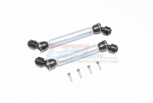 GPM CP037SA ALUMINIUM FRONT And REAR CVD DRIVE SHAFT 1/10 4WD CAPRA 1.9 UNLIMITED TRAIL BUGGY AXI0304 - SILVER - CP037SA-S