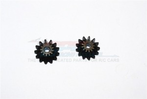 STEEL DIFFERENTIAL SPIDER GEARS  TRAXXAS E-REVO - Black - ER1200S/G2-BK