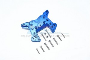 GPM MAKX028 ALUMINUM FRONT SHOCK MOUNT 1/5 4WD KRATON 8S BLX MONSTER TRUCK ARA110002 - BLUE - MAKX028-B