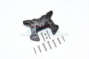 GPM MAKX028 ALUMINUM FRONT SHOCK MOUNT 1/5 4WD KRATON 8S BLX MONSTER TRUCK ARA110002 - BLACK - MAKX028-BK
