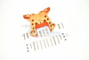 GPM MAKX030 ALUMINUM REAR SHOCK MOUNT   1/5 4WD KRATON 8S BLX MONSTER TRUCK ARA110002 - ORANGE - MAKX030-OR