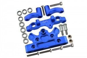 GPM MAKX048 ALUMINUM STEERING ASSEMBLY 1/5 4WD KRATON 8S BLX MONSTER TRUCK ARA110002 - BLUE - MAKX048-B