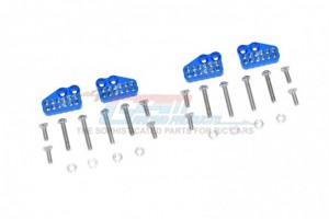 GPM CP028FR ALUMINUM FRONT & REAR SHOCK MOUNT 1/10 4WD CAPRA 1.9 UNLIMITED TRAIL BUGGY AXI0304 - BLUE - CP028FR-B