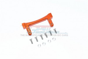 GPM RACING CC2024 F5 ALUMINUM SERVO MOUNT TAMIYA CC-02 Chassis - ORANGE - CC2024-OR