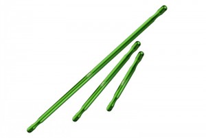 GPM MAKX025 ALUMINUM FRONT CENTER REAR SUPPORT BRACE 1/5 ARRMA RC 4WD KRATON 8S BLX MONSTER TRUCK - GREEN - MAKX025-G