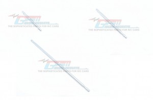 GPM MAKX025 ALUMINUM FRONT CENTER REAR SUPPORT BRACE 1/5 ARRMA RC 4WD KRATON 8S BLX MONSTER TRUCK - SILVER - MAKX025-S