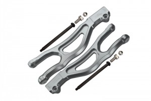 GPM MAKX054 ALUMINUM FRONT UPPER ARMS ARA330561 1/5 4WD KRATON OUTCAST 8S BLX MONSTER TRUCK ARA110002T1/T2 - MAKX054-S