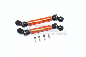 GPM SCX3037SA ALUMINIUM FRONT & REAR CVD DRIVE SHAFT 1/10 RC AXIAL RACING SCXIII ROCK CRAWLER - SCX3037SA-OR