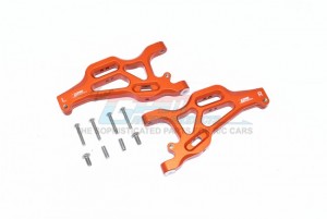 GPM MAM055 ALUMINUM FRONT LOWER ARMS  ARRMA RC 1/7 4WD MOJAVE 6S BLX DESERT TRUCK ARA10058T1/T2 - ORANGE - MAM055-OR