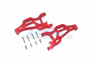 GPM MAM055 ALUMINUM FRONT LOWER ARMS  ARRMA RC 1/7 4WD MOJAVE 6S BLX DESERT TRUCK ARA10058T1/T2 - RED - MAM055-R
