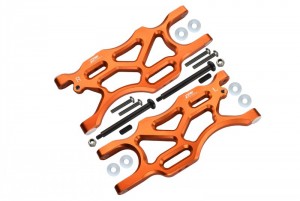 GPM MAM056 ALUMINUM REAR LOWER ARMS  1/7 4WD ARRMA MOJAVE 6S BLX DESERT TRUCK ARA10058T1/T2 - ORANGE - MAM056-OR