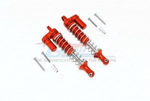 GPM CP100F/R/L ALLOY FRONT/REAR L-SHAPE PIGGY BACK SPRING DAMPERS 100mm For 1/10 4WD CAPRA 1.9 UNLIMITED TRAIL BUGGY-AXI0304 - ORANGE - CP100F/R/L-OR