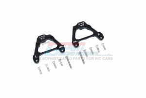 GPM SCX3030 ALUMINUM ADJUSTABLE REAR DAMPER MOUNT 1/10 4WD SCX10 III JEEP WRANGLER RUBICON AXI03007 - BLACK - SCX3030-BK