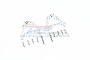 GPM SCX3030 ALUMINUM ADJUSTABLE REAR DAMPER MOUNT 1/10 4WD SCX10 III JEEP WRANGLER RUBICON AXI03007 - SILVER - SCX3030-S