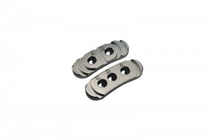 GPM RUS4018A ALUMINUM FIXED GEAR ADAPTER TRAXXAS 1/10 RUSTLER 4X4 VXL 67076-4 - GUN SILVER - RUS4018A-GS