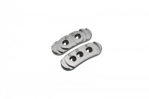 GPM RUS4018A ALUMINUM FIXED GEAR ADAPTER TRAXXAS 1/10 RUSTLER 4X4 VXL 67076-4 - SILVER - RUS4018A-S